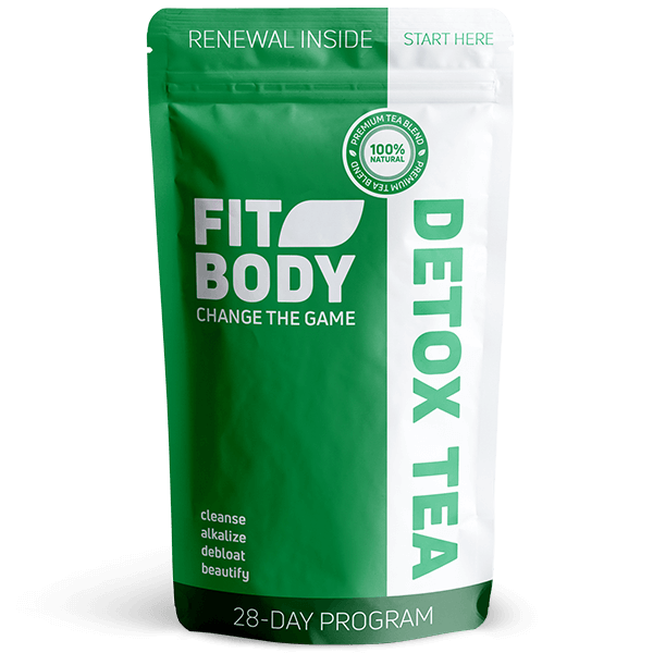 Detoxikační Čaj - Detox Tea - The FitBody